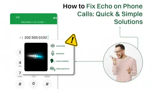 How to fix echo on phone calls