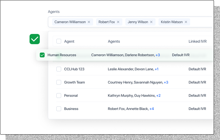 agents