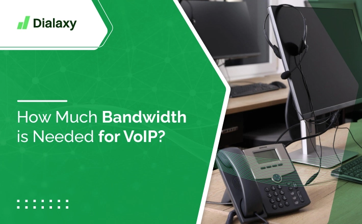 Amount of Data and Bandwidth needed for VoIP