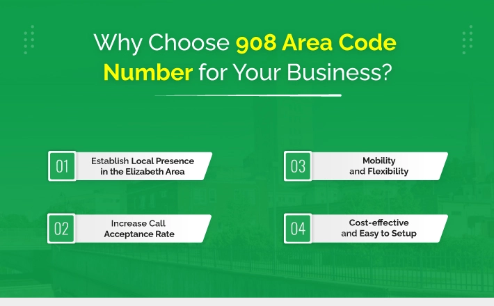 Why Choose 908 Area Code Number for Your Business