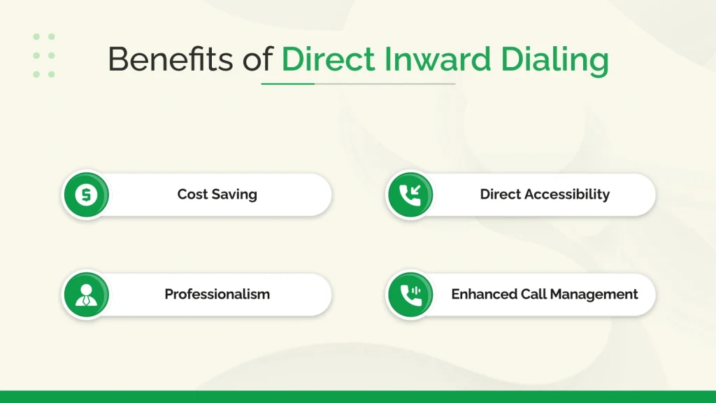 Benefits of Direct Inward Dialing