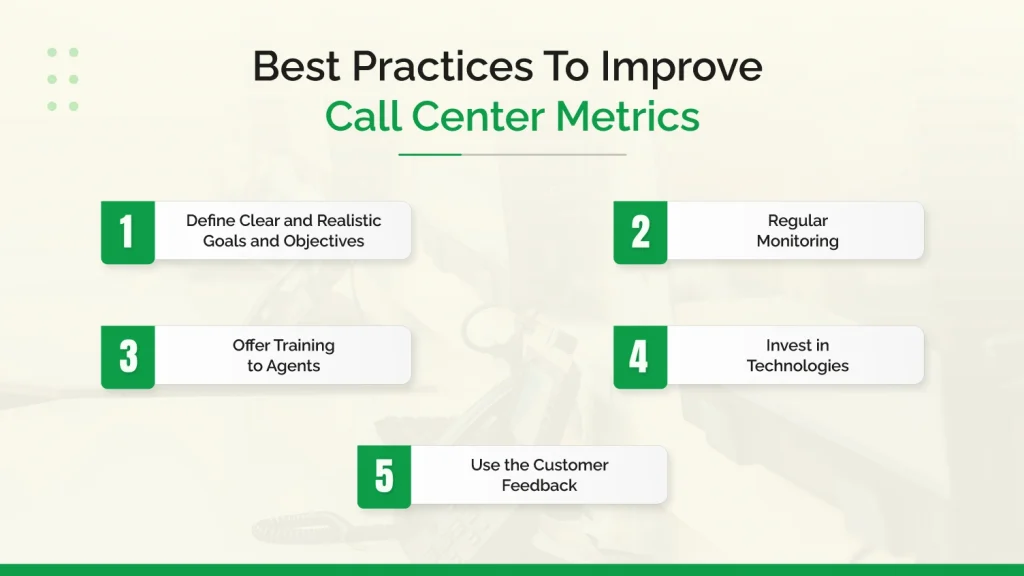 Best Practices To Improve Call Center Metrics
