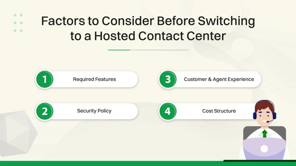 Factors to Consider Before Switching to a Hosted Contact Center