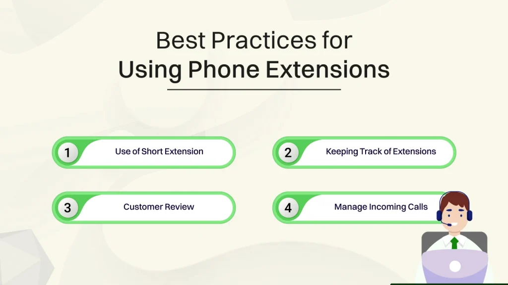Best Practices for Using Phone Extensions