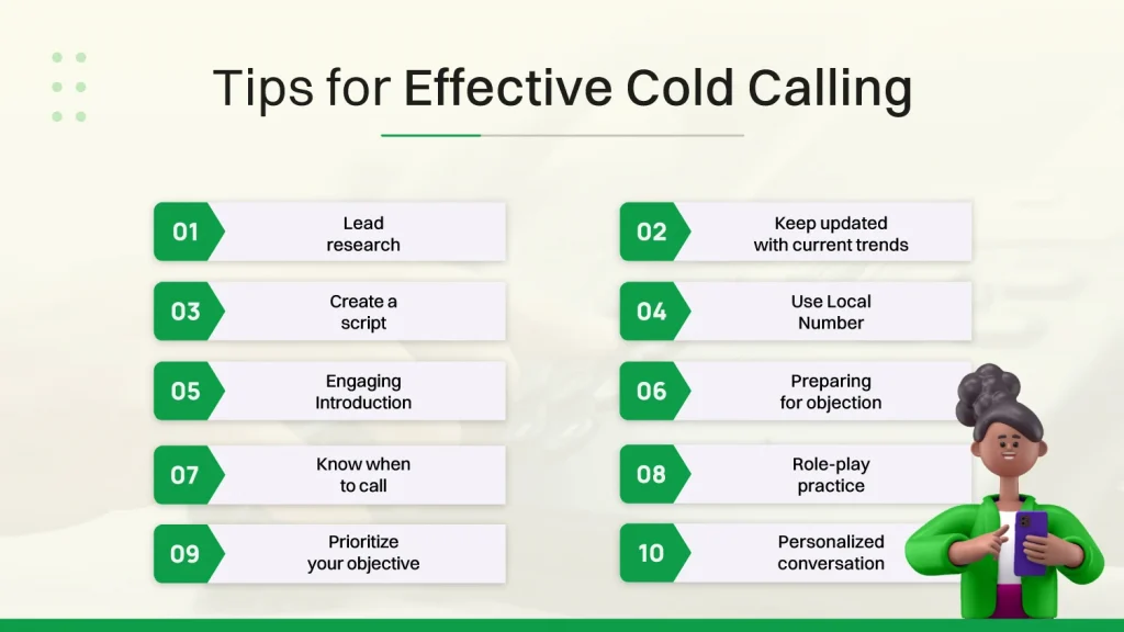 Tips for effective cold calling