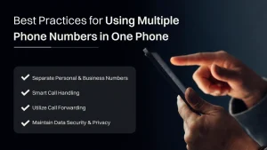 Best Practices for Using Multiple Phone Numbers in One Phone.