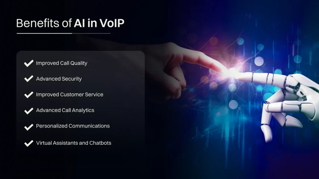 Benefits of AI in VoIP
