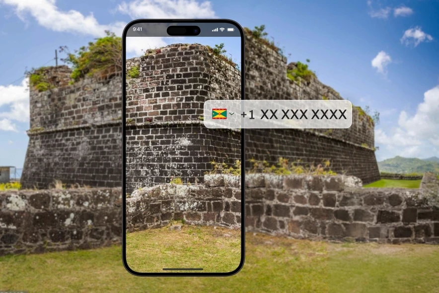 how to buy a Grenada virtual phone number