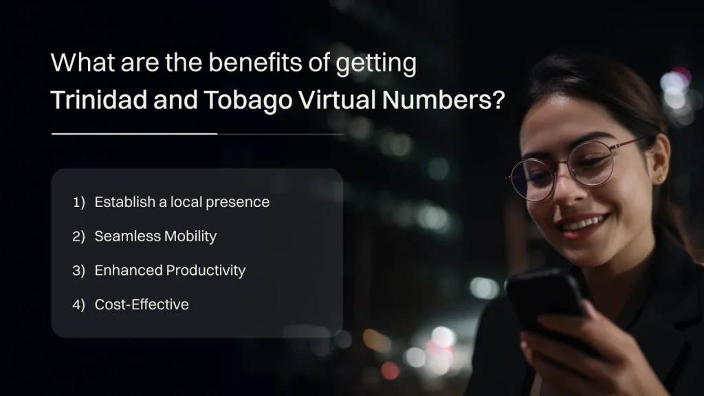 Benefits of Trinidad and Tobago virtual number for business