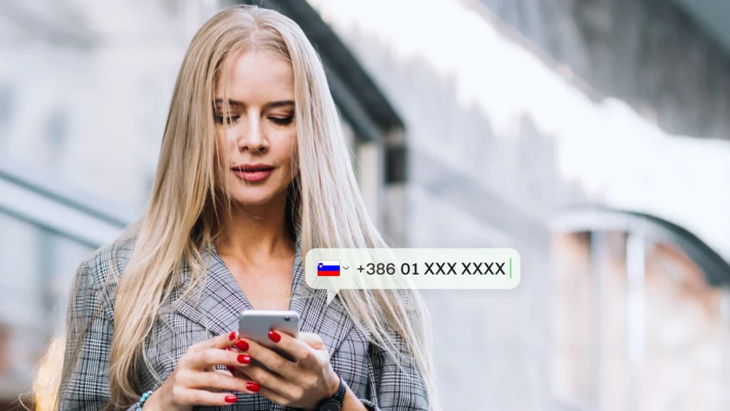 What is Slovenia virtual phone number