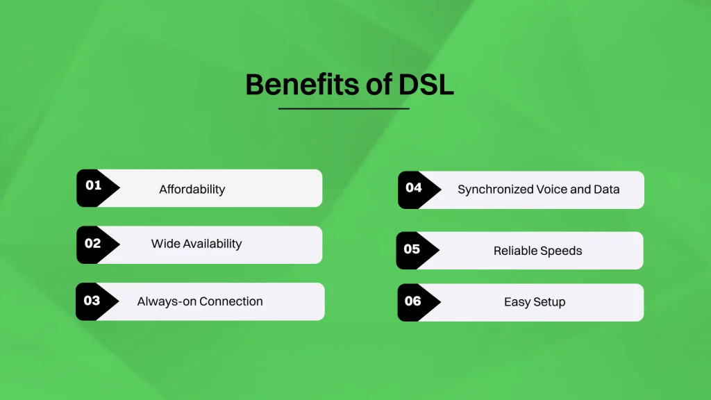 Benefits of DSL