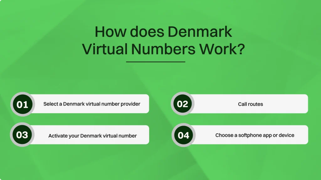 How does Denmark Virtual Numbers Work