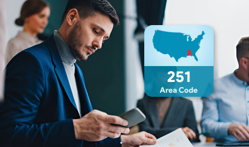 how to buy 251 area code virtual phone number