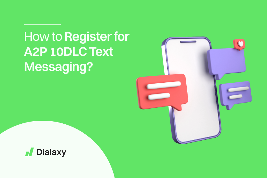 how to register for a2p 10dlc text messaging
