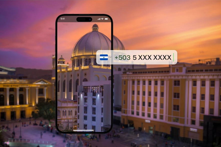 Buy El Salvador Virtual Phone Number