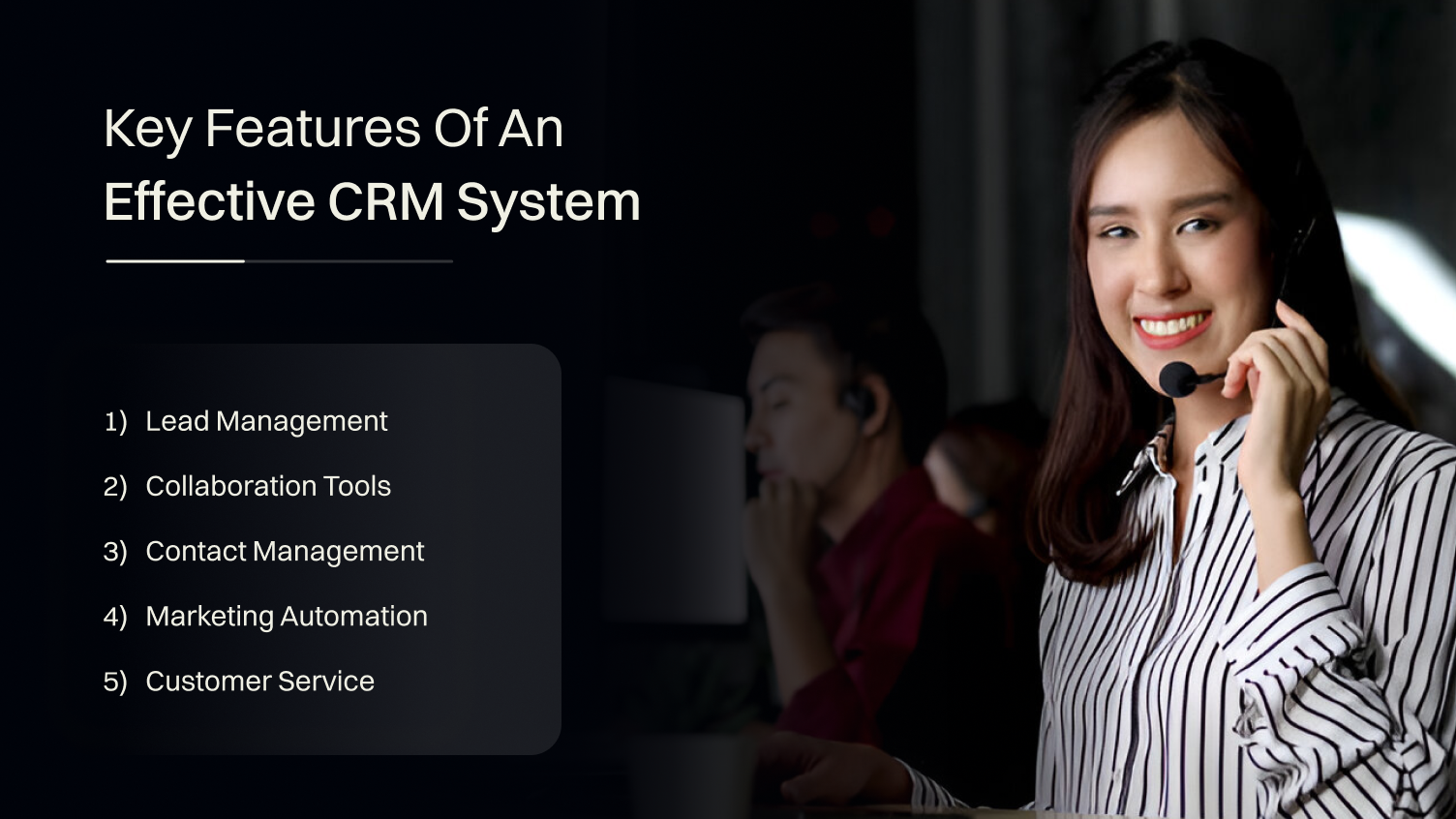  Key Features of an Effective CRM System