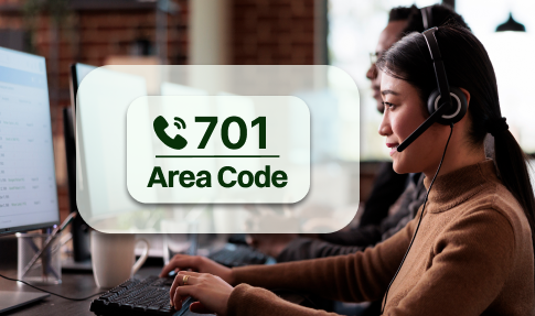 What is 701 Area Code