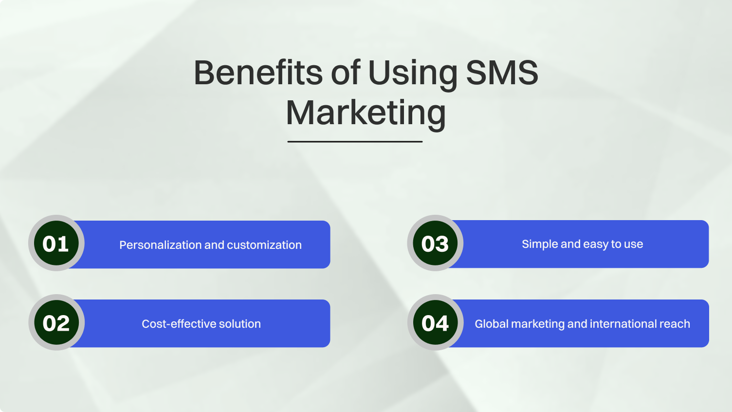 what is sms filters and benefits of using SMS marketing