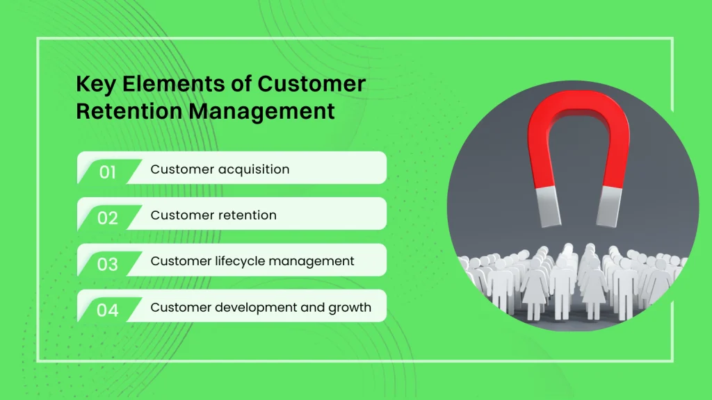 Key elements of customer retention management