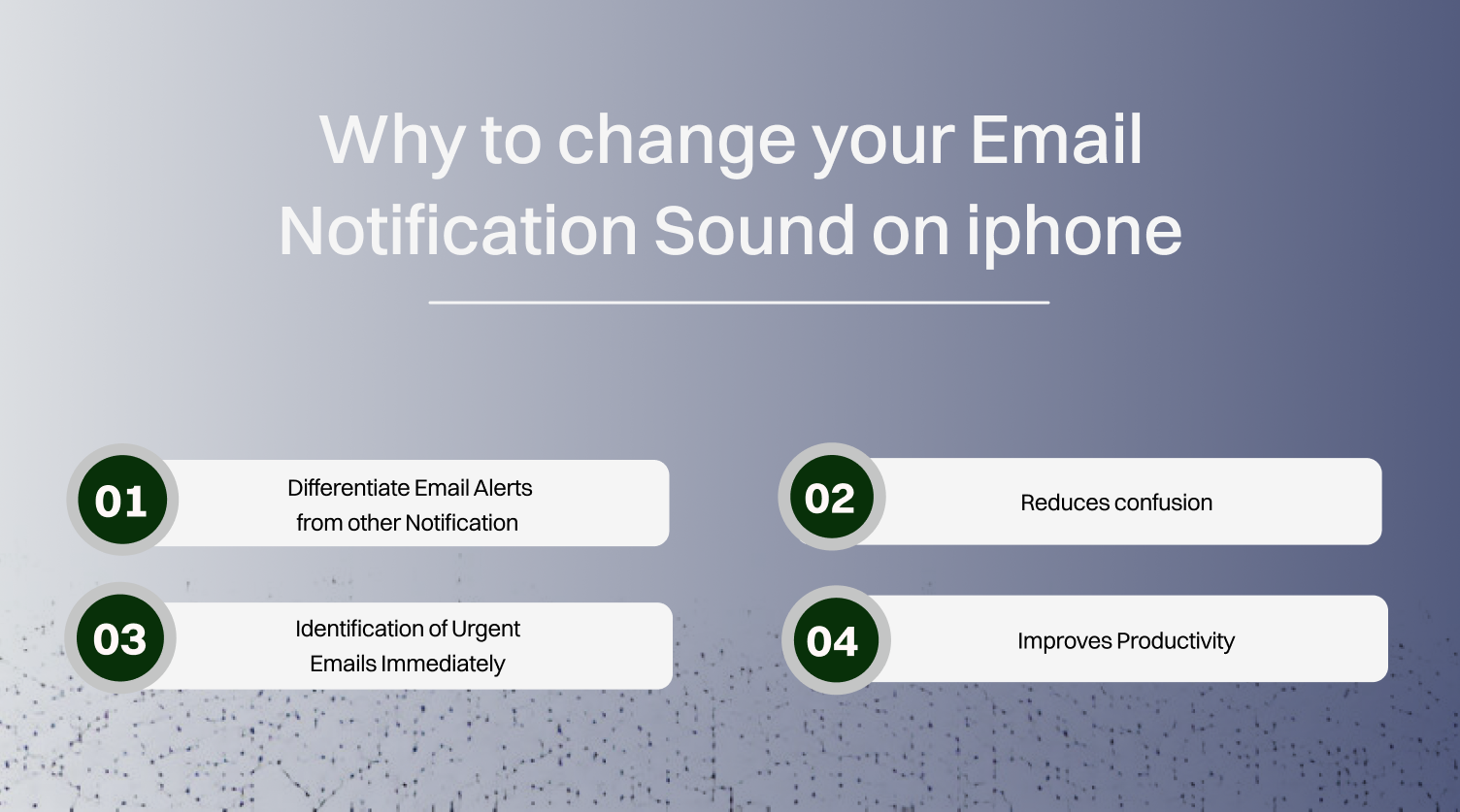 Why to change your Email Notification Sound on iphone