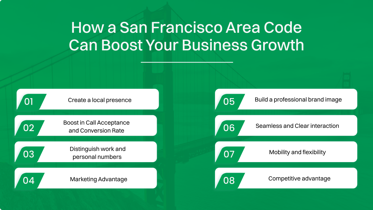 How a San Francisco Area Code Can Boost Your Business Growth