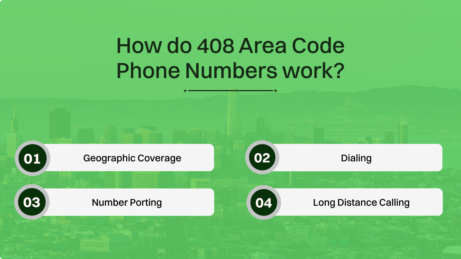 How do 408 Area Code Phone Numbers work?