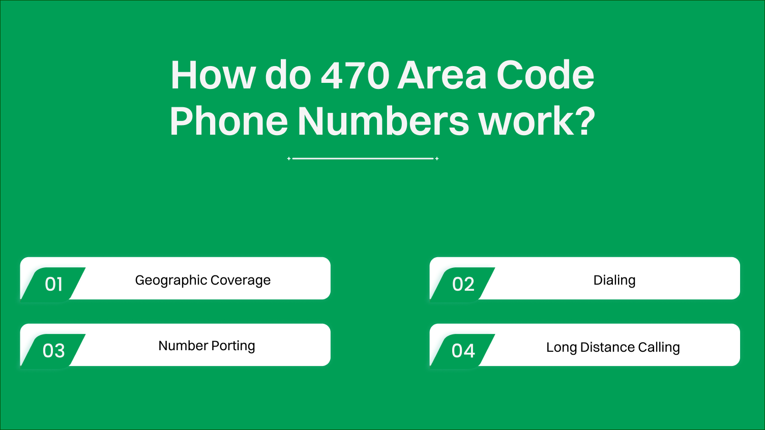 How do 470 Area Code Phone Numbers work? 