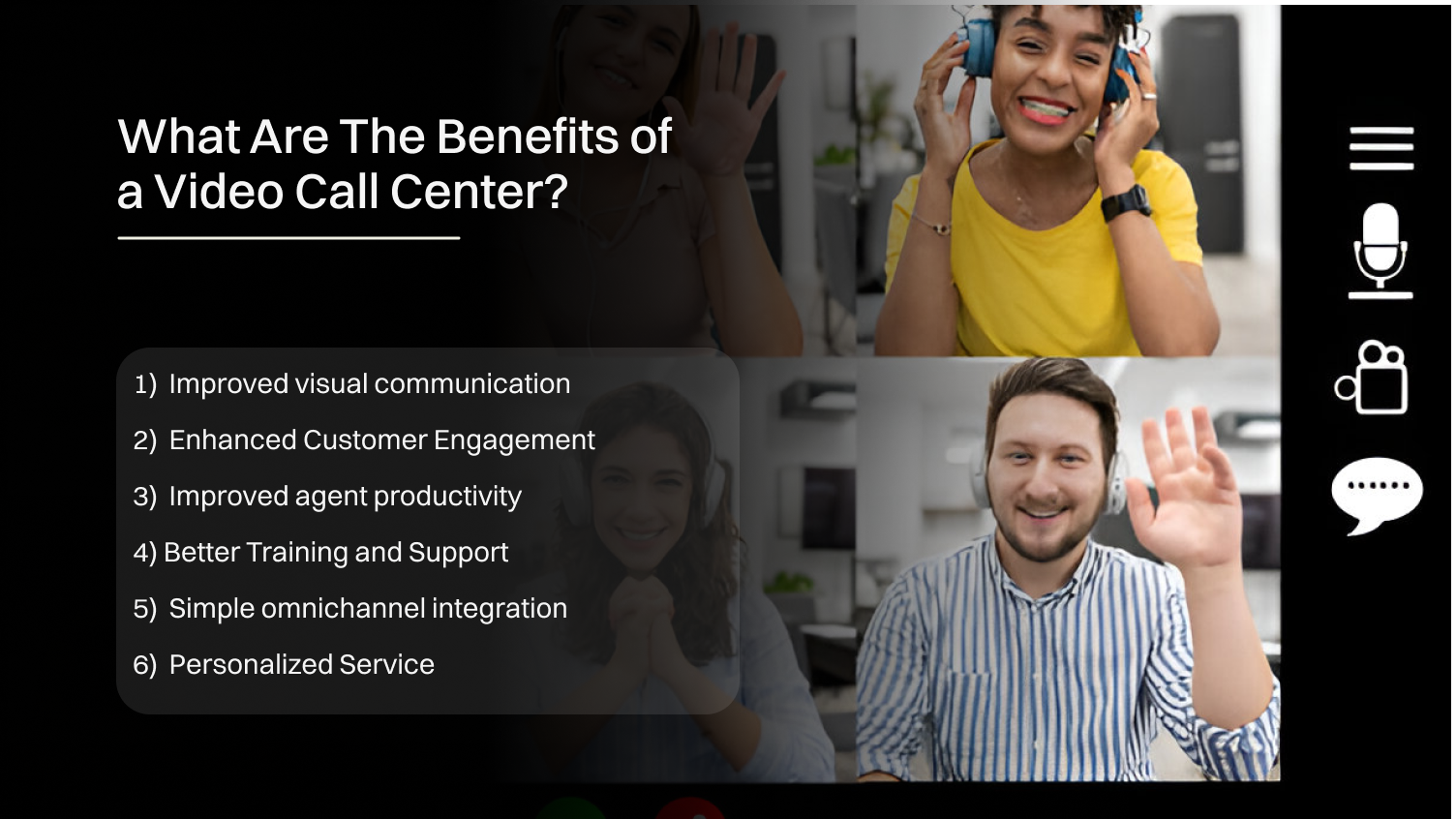 What Are The Benefits of a Video Call Center?