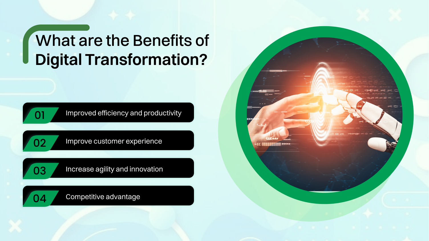 What are the benefits of digital transformation?