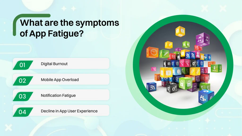 what are the symptoms of app fatigue