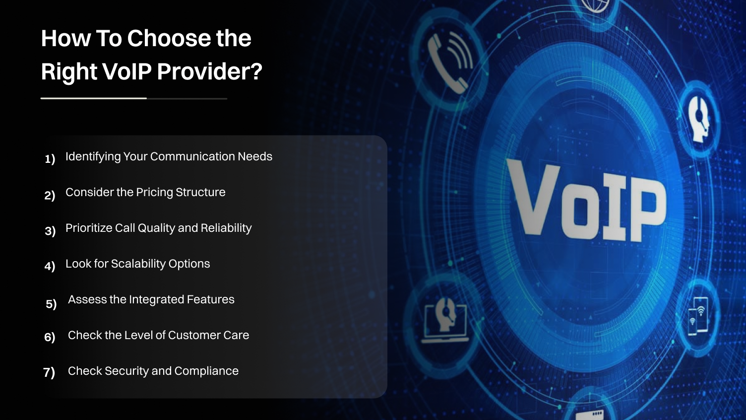 How To Choose the Right VoIP Provider?