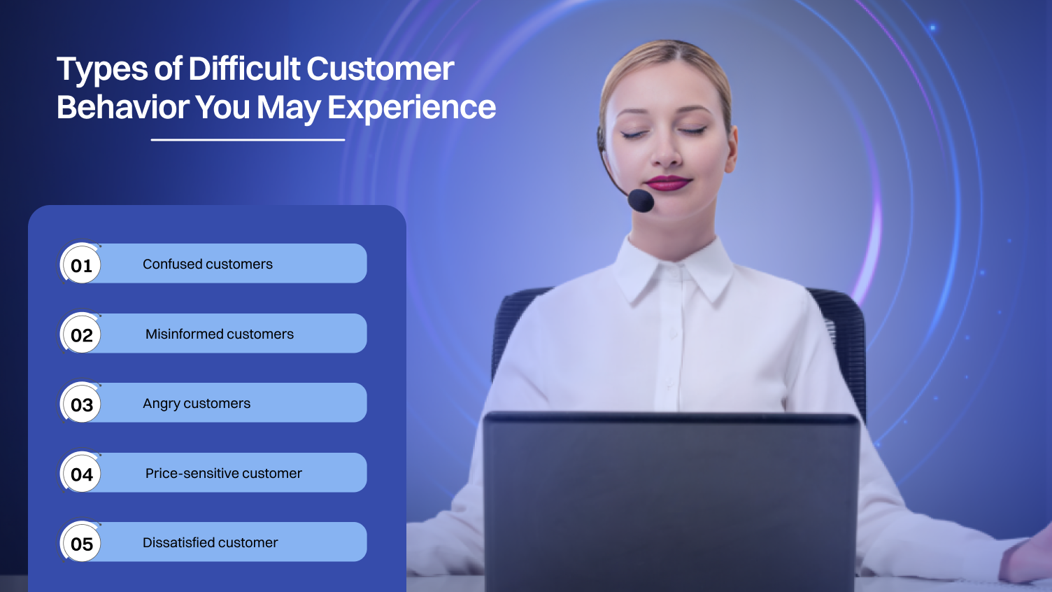 Types of Difficult Customer Behavior You May Experience