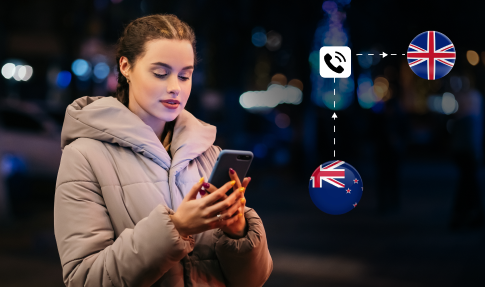 Call New Zealand from the UK