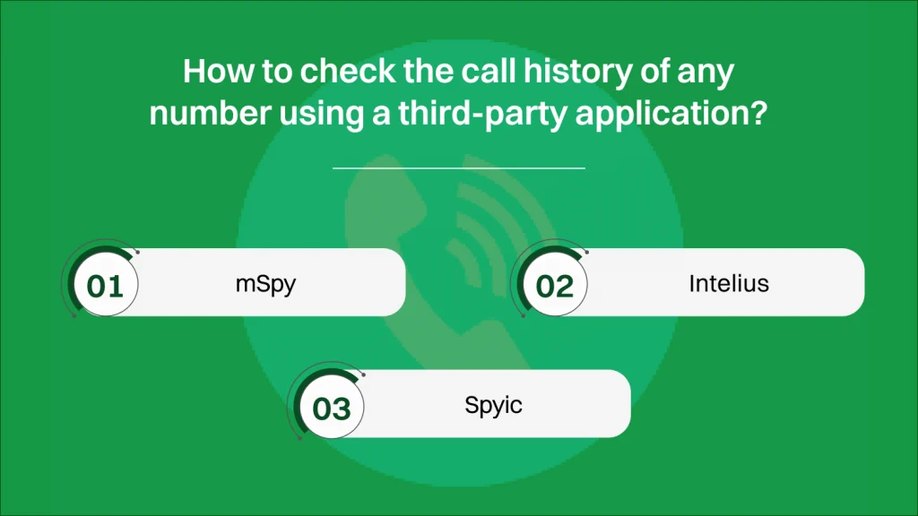Check Call History Of Any Number