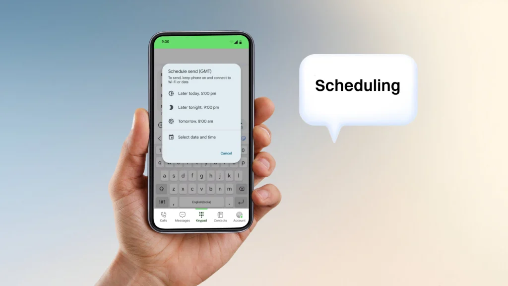 Understanding Text Scheduling and Its Needs