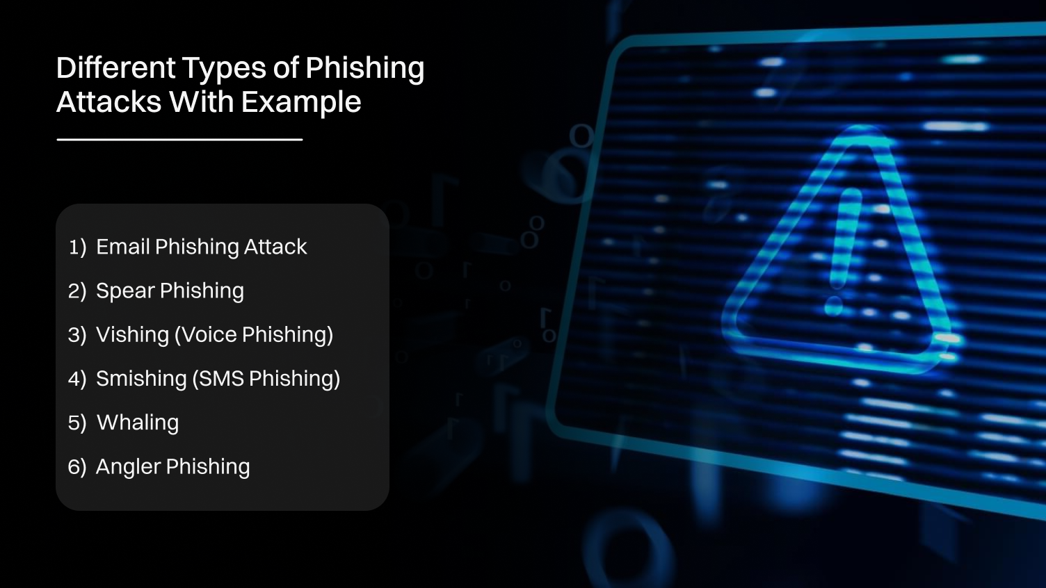 Types of Phishing Attacks