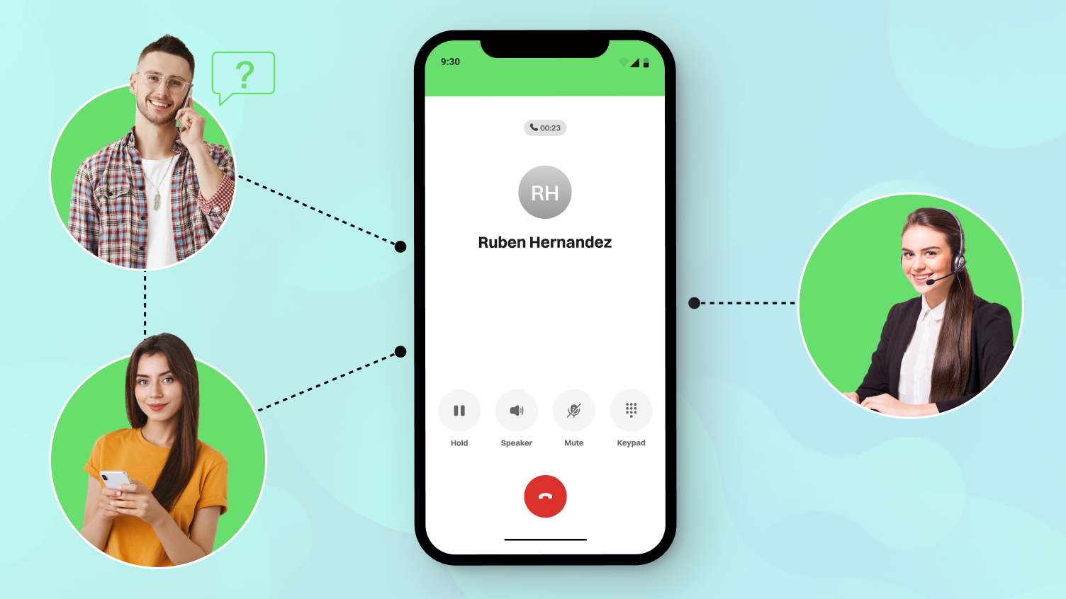 How to do a three way call on iPhone?