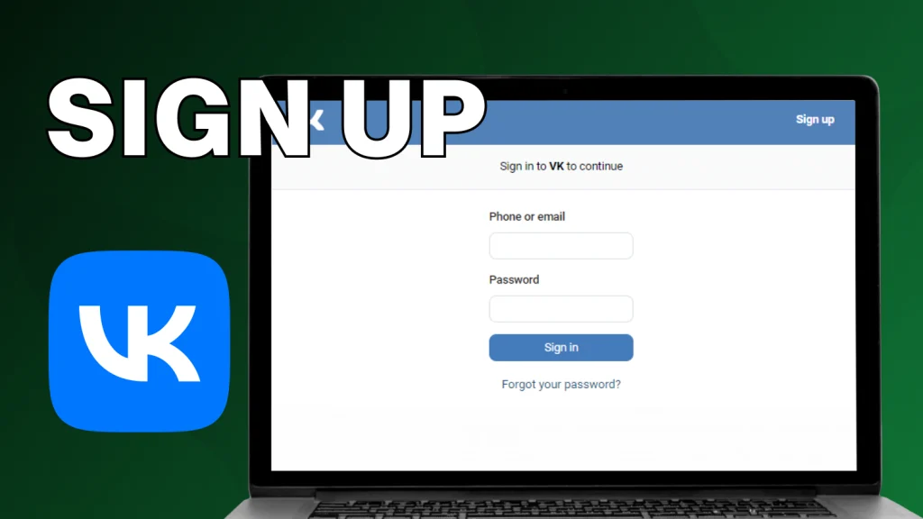 how to signup for a vk account without a phone number 