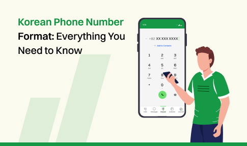 Korean phone number format