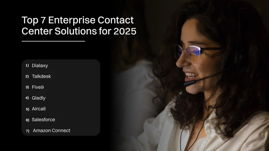 7 Enterprise Contact Center Solutions