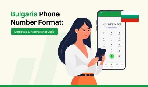 Bulgaria phone number format domestic and international code.