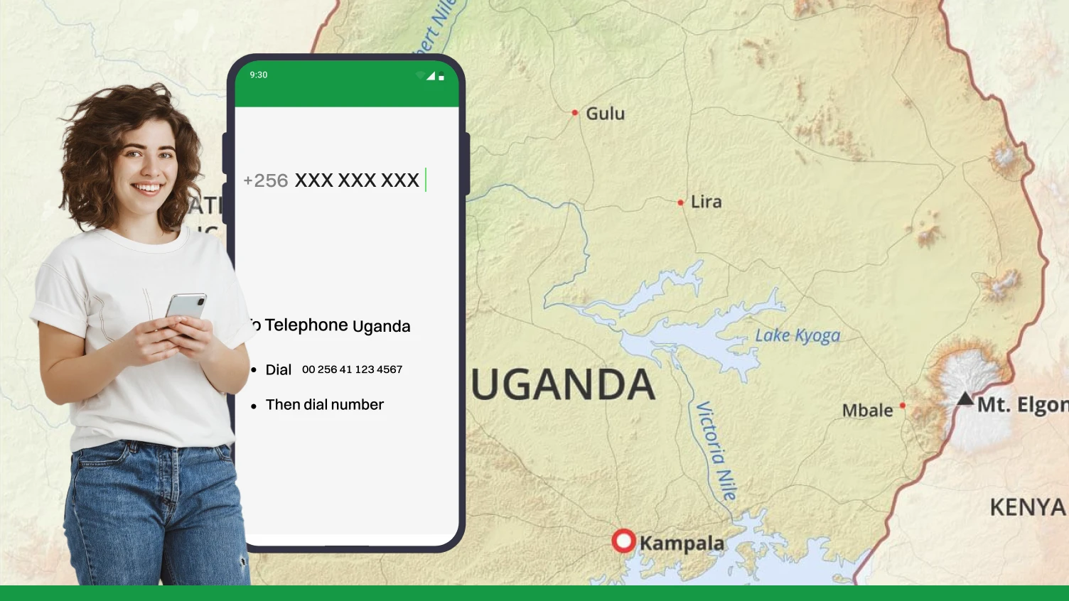 How to Dial Uganda Phone Numbers from Abroad?