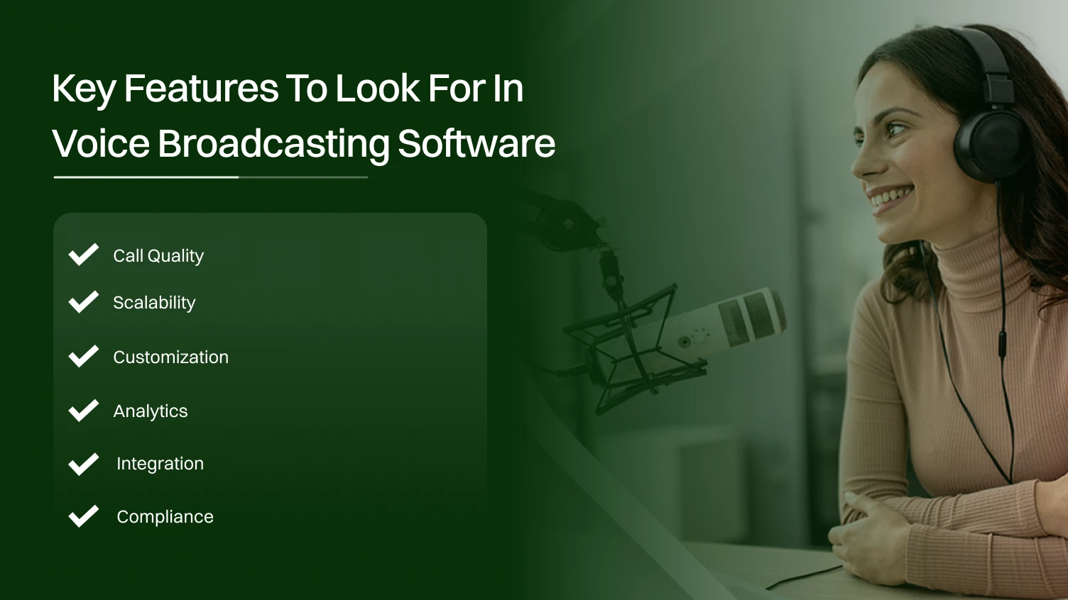 Key Features to Look for in Voice Broadcasting Software