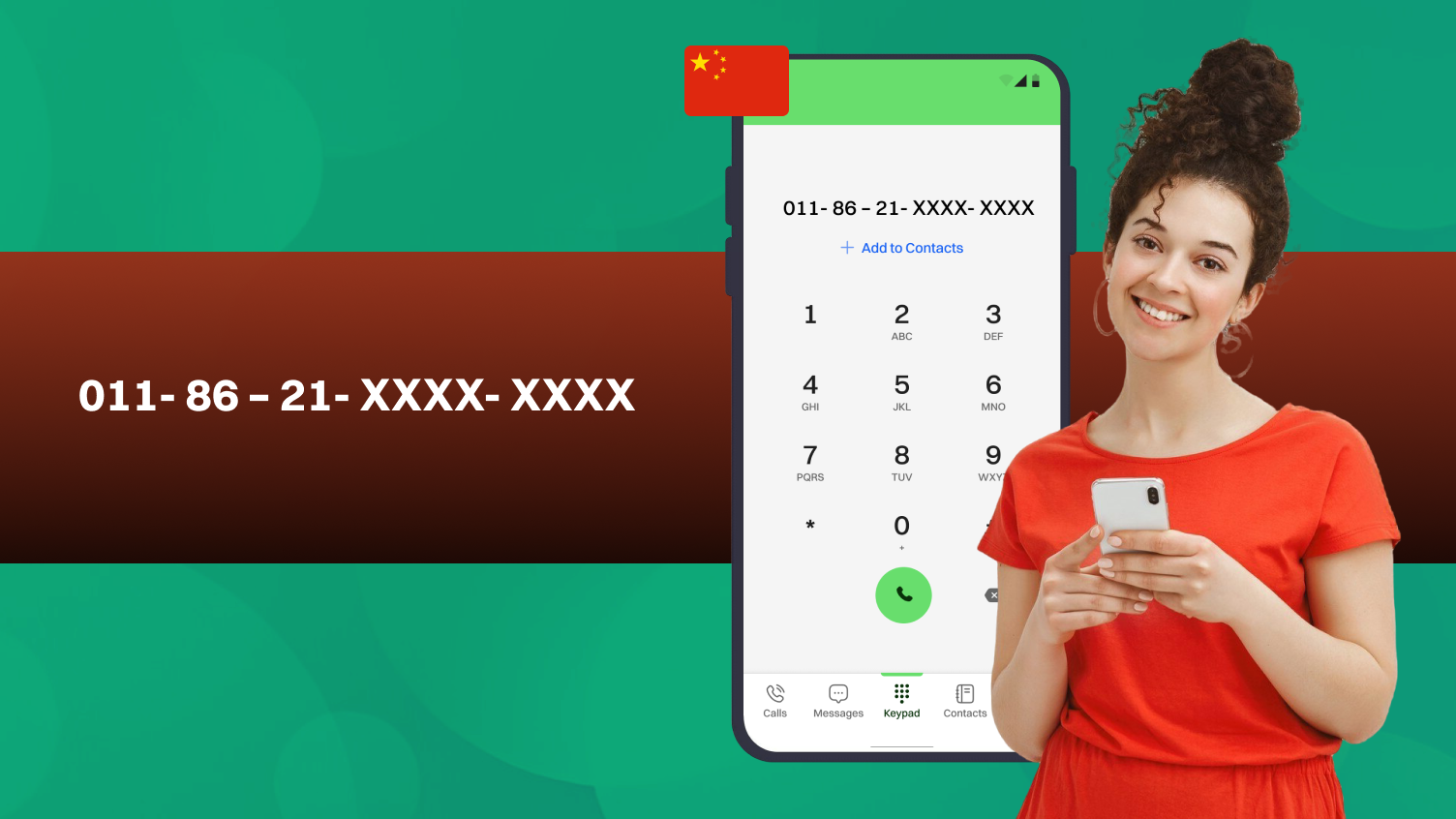 Phone Number Format of China