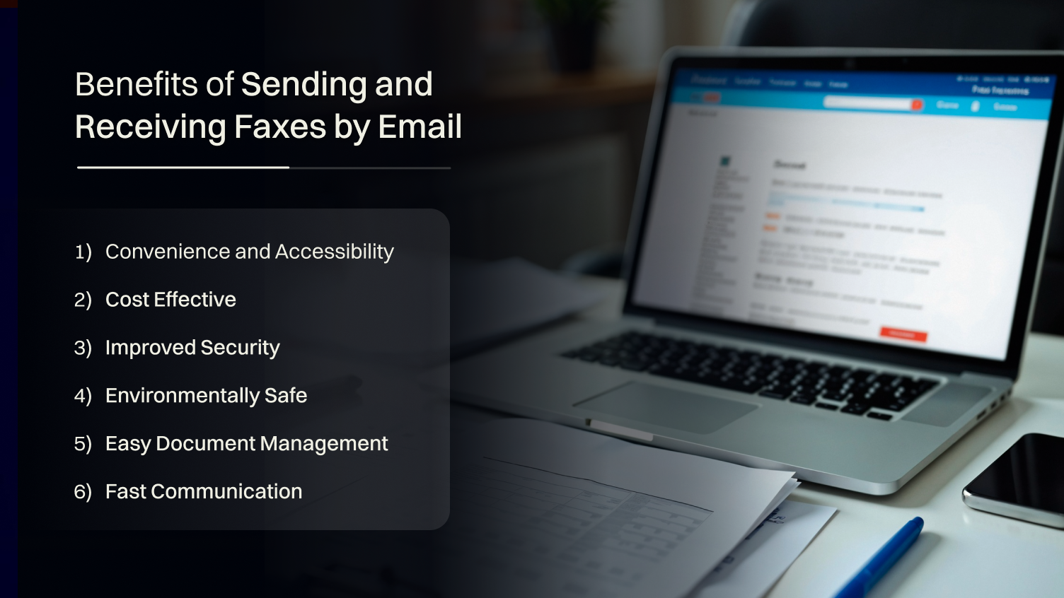 Benefits of Sending and Receiving Faxes by Email