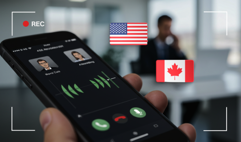 how can we legally record phone calls in the usa and canada