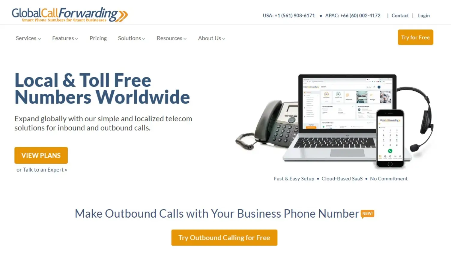 Global Call Forwarding