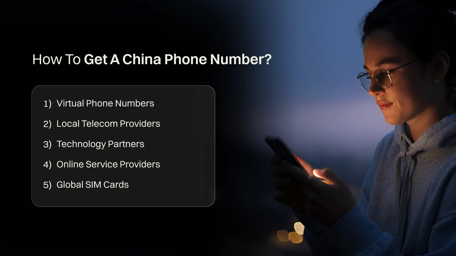 How to Get a China Phone Number?