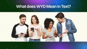 What does wyd mean in text?