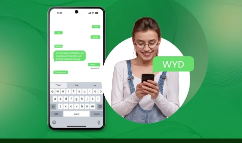 What does WYD mean in Text and how to use it?